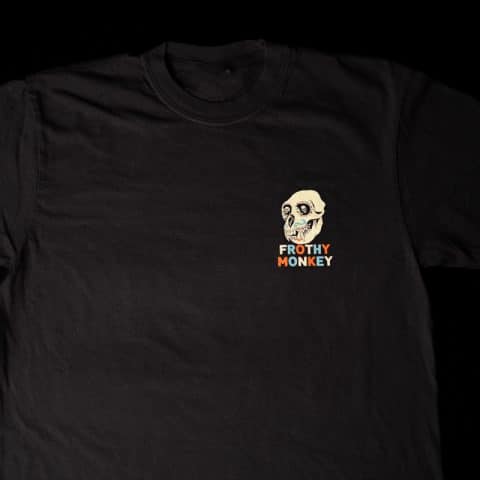 Frothy Monkey Dia de Muertos Tee