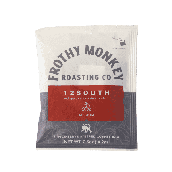 single serve coffee bag.